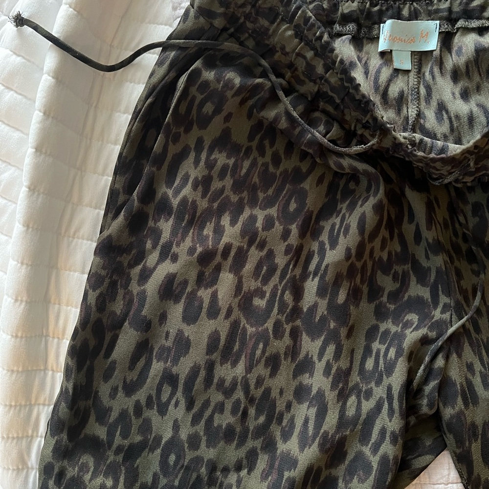 Leopard Print Jogger - image 2